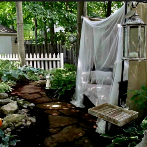 Visite virtuelle des jardins secrets - 2020-Christine-McGregor-rue Clairière2
